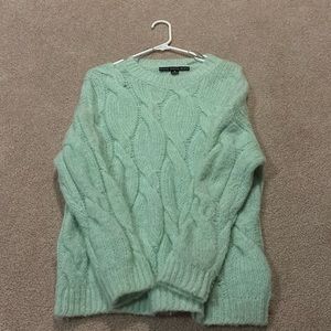 Mint green sweater